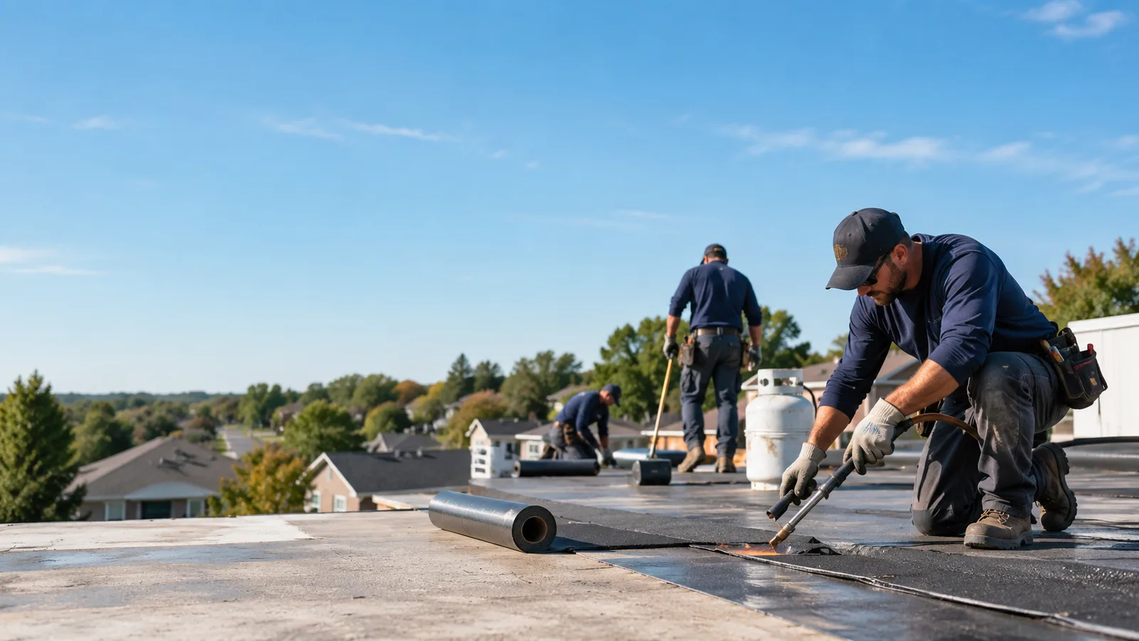 Flat Roof Leak Repair providers in Page, ND